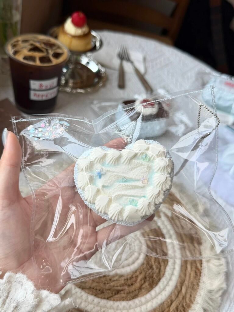 318020 Xiaoyun Diary Sea Salt Heart Cake (Cheese Clay 1.0 Texture Series) / 小云日记(捏捏版) 海盐爱心蛋糕(奶酪泥1.0触感系列)
