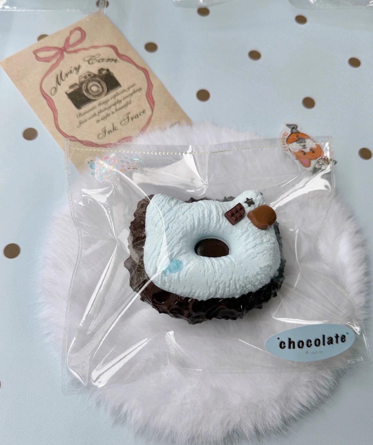318022 Xiaoyun Diary Cat Donut (Cheese Clay 1.0 Texture Series) / 小云日记(捏捏版) 猫猫甜甜圈(奶酪泥1.0触感系列)