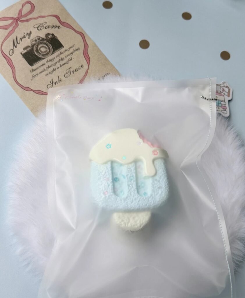 318024 Xiaoyun Diary Lava Ice Cream (Cheese Clay 1.0 Texture Series) / 小云日记(捏捏版) 流心雪糕(奶酪泥1.0触感系列)