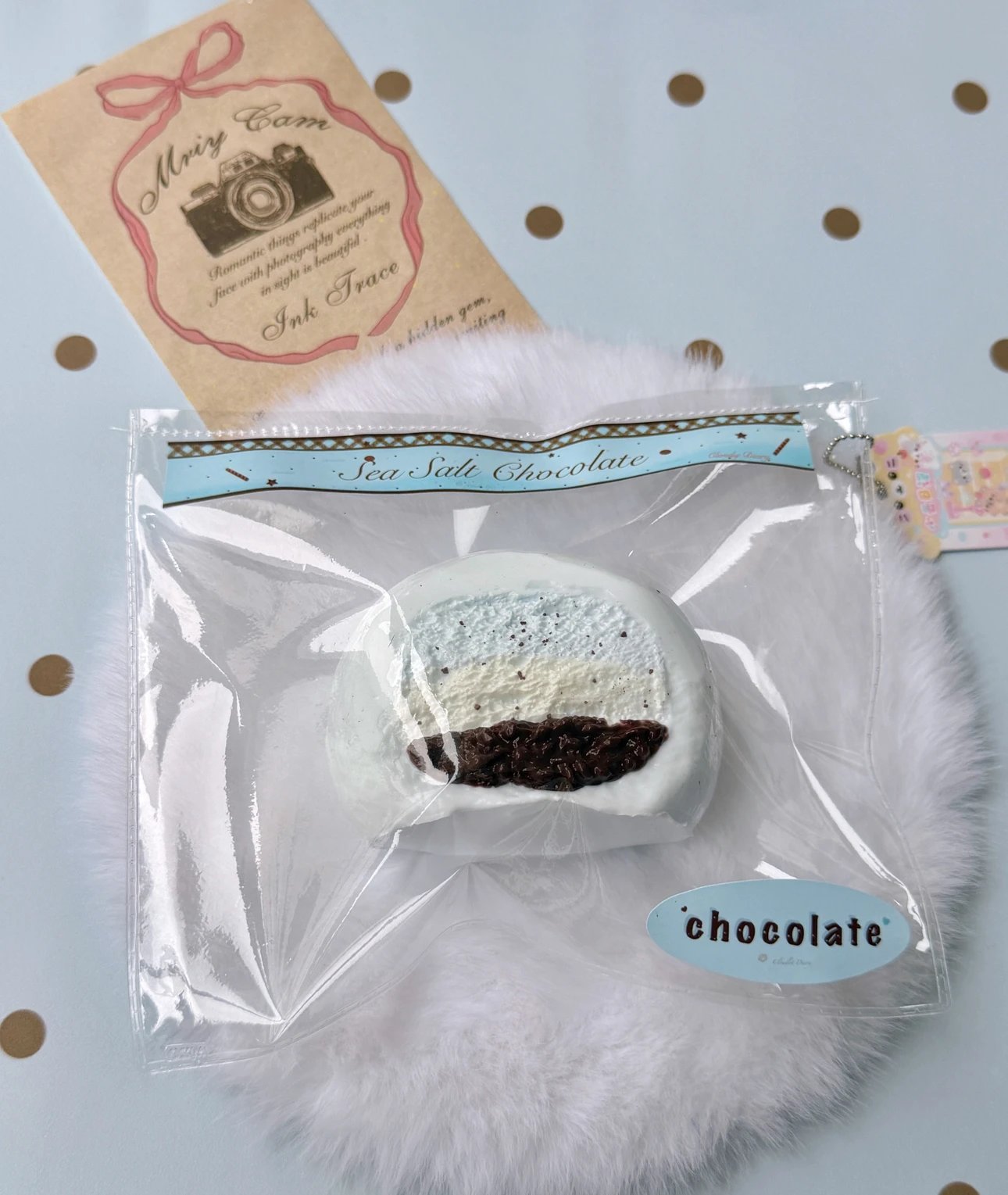 318027 Xiaoyun Diary Sea Salt Mochi (Cheese Clay 1.0 Texture Series) / 小云日记(捏捏版) 海盐糯米糍(奶酪泥1.0触感系列)