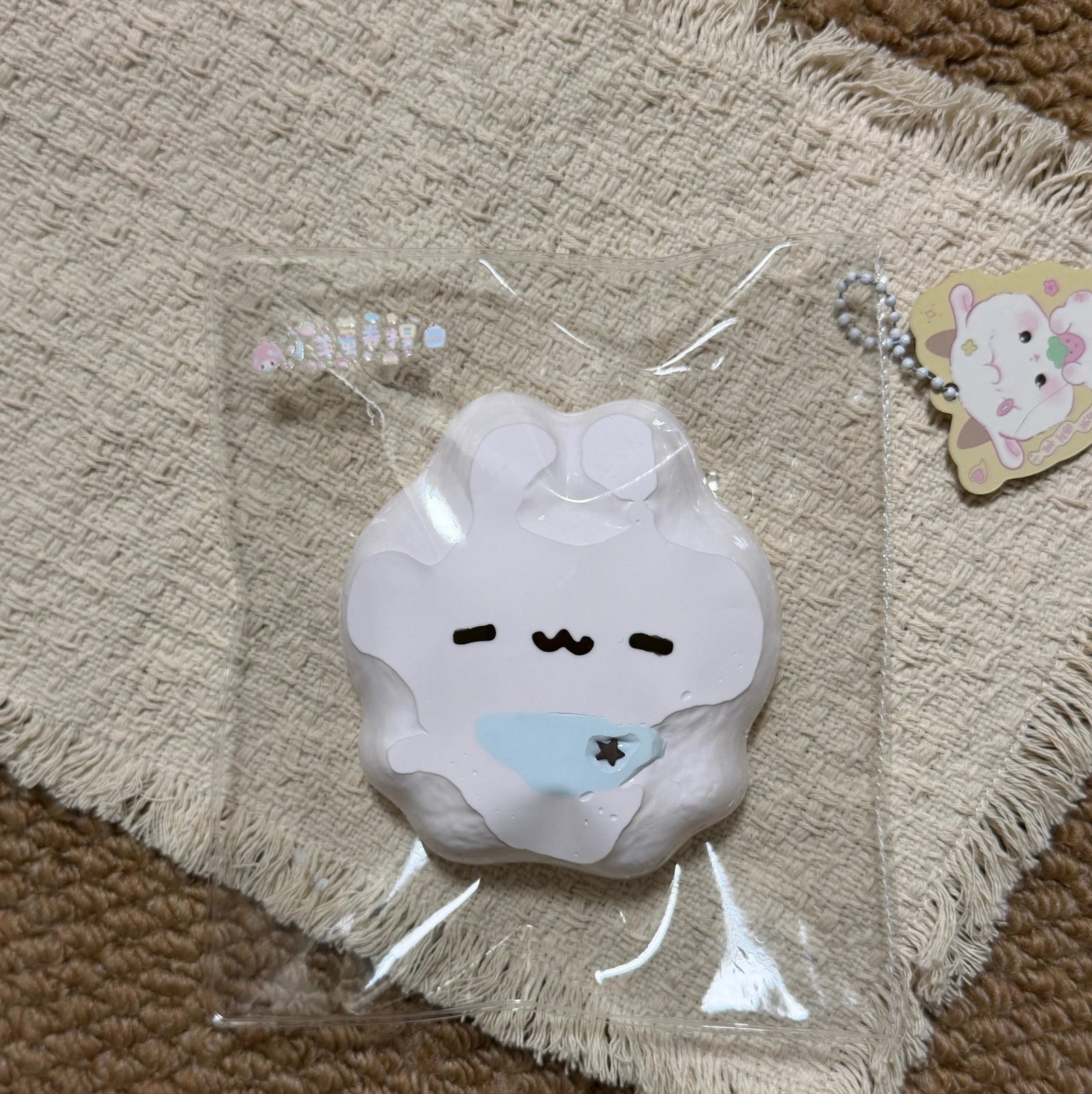 551020 Lamb Egg Roll Squishy Bunny Nugget / 小羊蛋卷捏 小兔鸡块