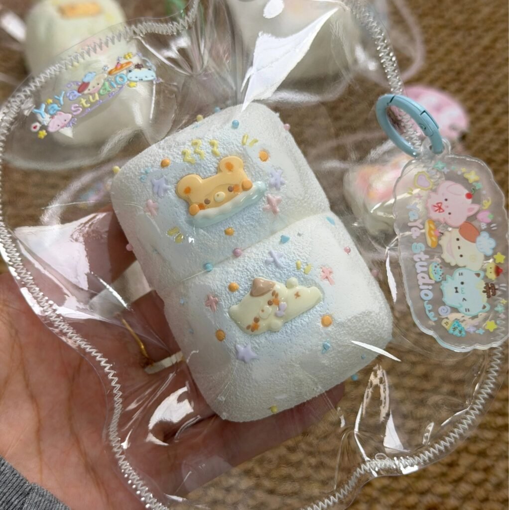 453019 Yaya Handmade Shop Bear Bread Cat (Thick Milk Clay Texture Series) / 丫丫手工店 小熊面包猫（厚乳泥触感系列）