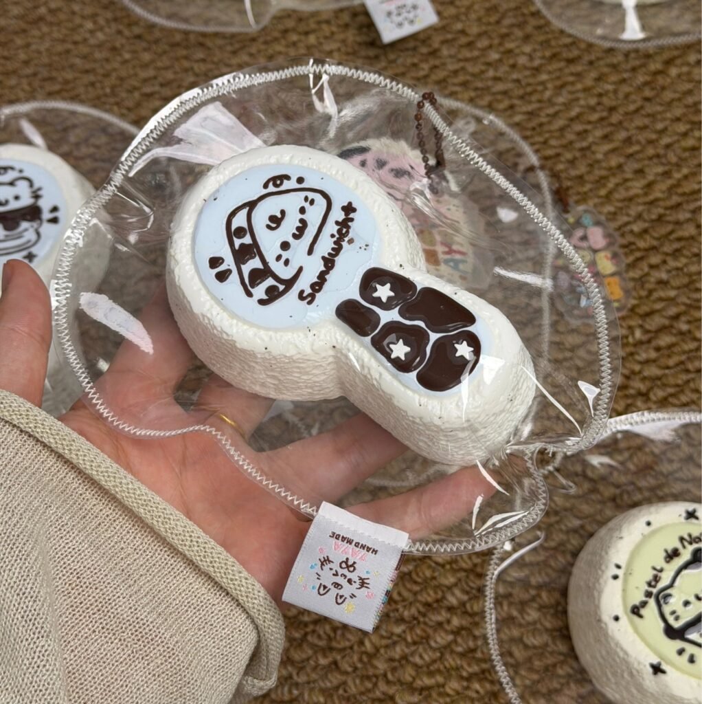 453028 Yaya Handmade Shop Sandwich Cat Spoon (Thick Milk Clay Texture Series) / 丫丫手工店 三明治猫咪缤纷勺（厚乳泥触感系列）