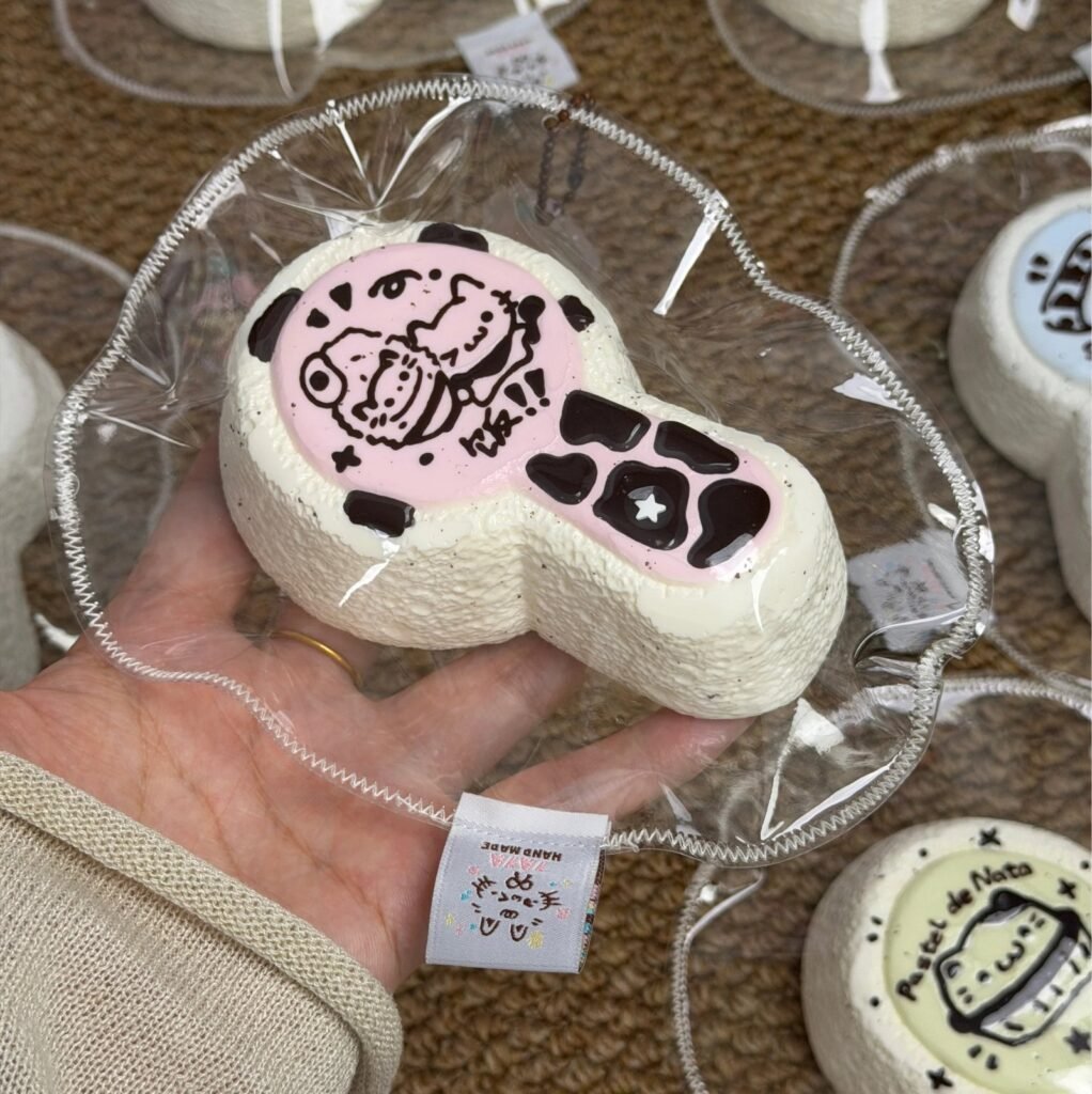 453037 Yaya Handmade Shop Steamed Rice Cat Spoon (Thick Milk Clay Texture Series) / 丫丫手工店 大米饭猫咪缤纷勺（厚乳泥触感系列）