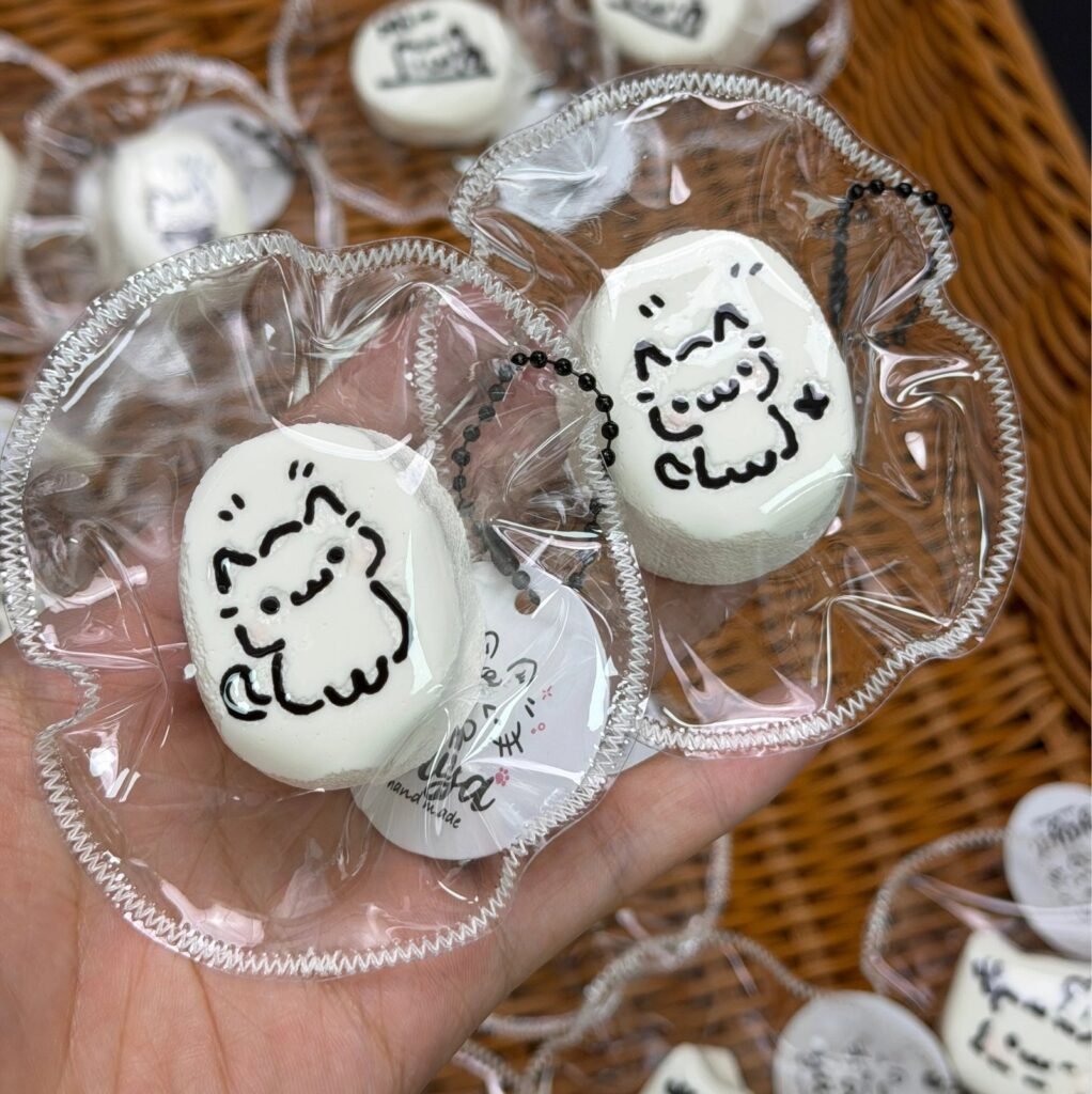 453041 Yaya Handmade Shop Adorable Kitten Charm / 丫丫手工店 呆萌小猫挂件