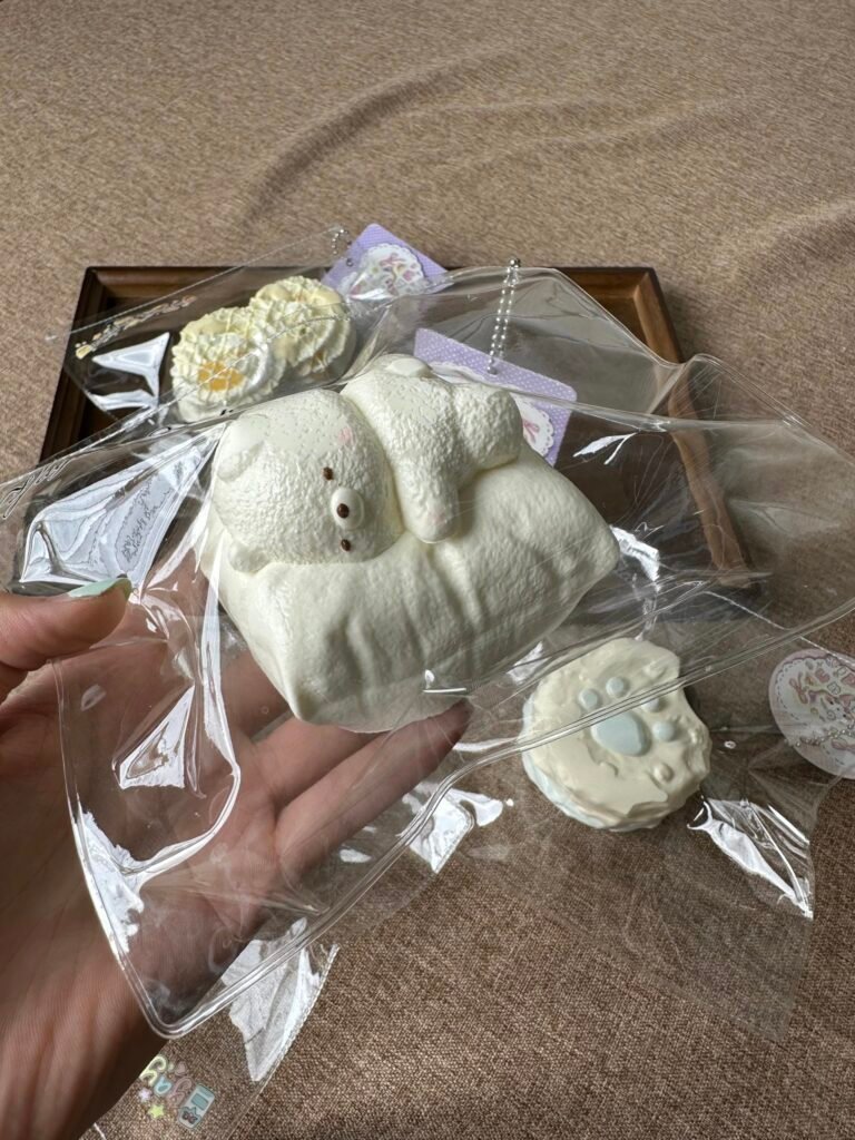 346079 Yayun Squishy Island B3 Pillow Bear (Glutinous Rice Cake Clay Texture Series) / 雅云萌捏岛 B3 抱枕小熊(糍粑泥触感系列)