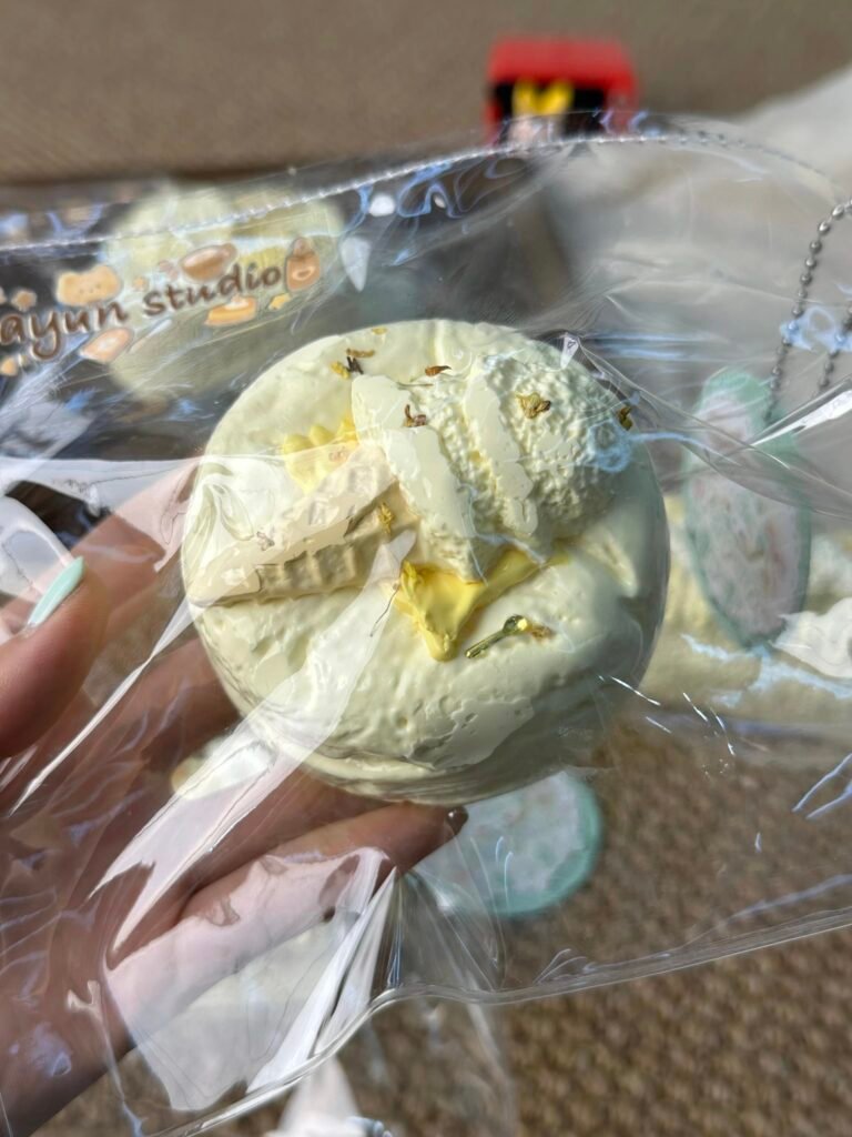 346052 Yayun Squishy Island D1 Osmanthus Ice-Crisp Knot (Dry Crumbly Clay Texture Series) / 雅云萌捏岛 D1 桂花冰脆疙瘩（干噎泥触感系列）