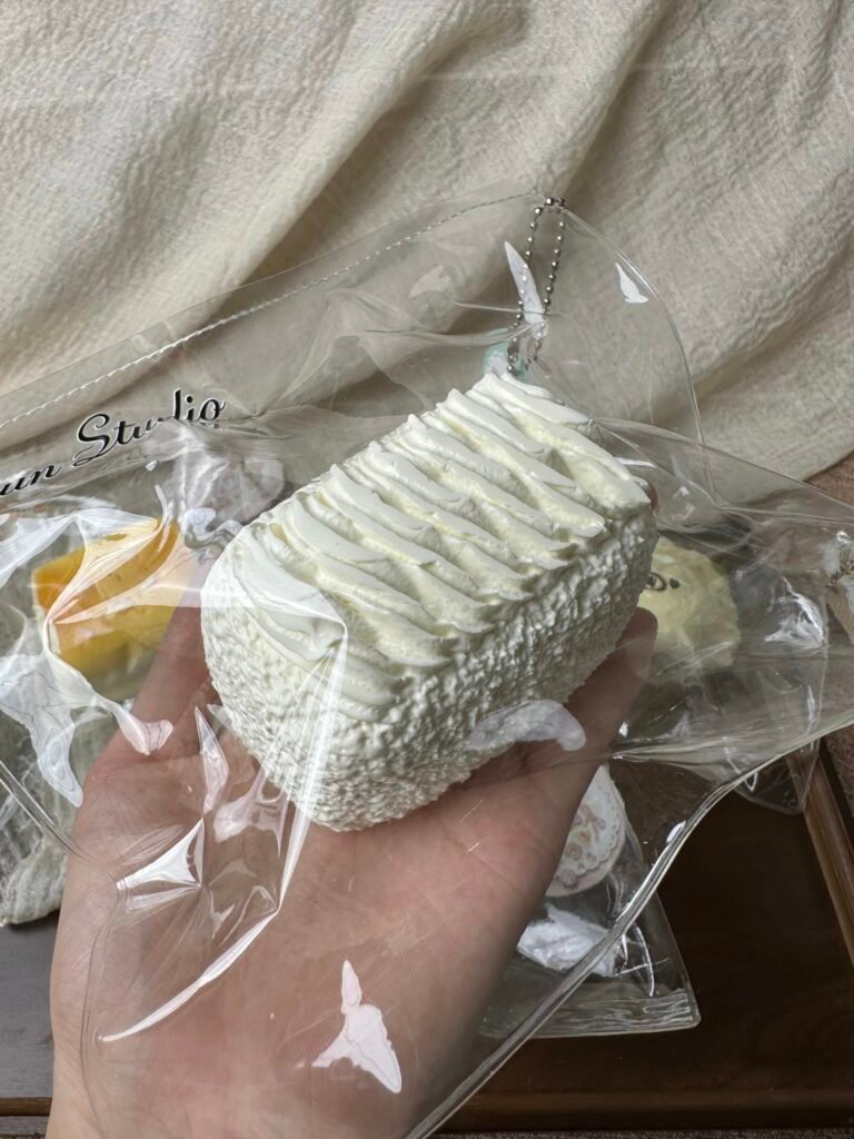 346130 Yayun Squishy Island D1 Cream Short Toast (Dry Crumbly Clay Texture Series) / 雅云萌捏岛 D1 奶油短吐司(干噎泥触感系列)