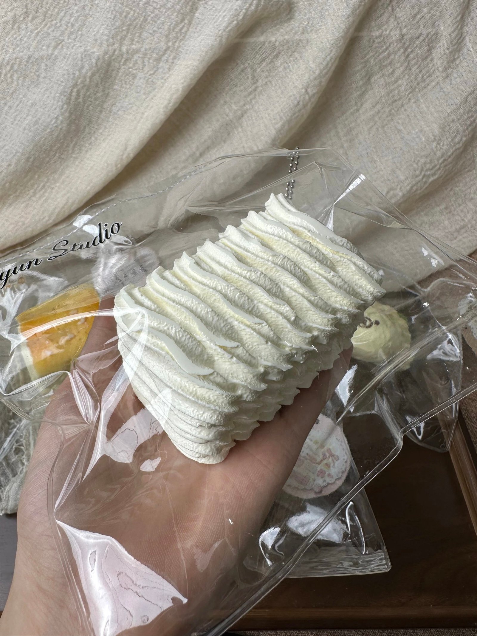 346131 Yayun Squishy Island D2 Extra Cream (Dry Crumbly Clay Texture Series) / 雅云萌捏岛 D2 奶油多多(干噎泥触感系列)