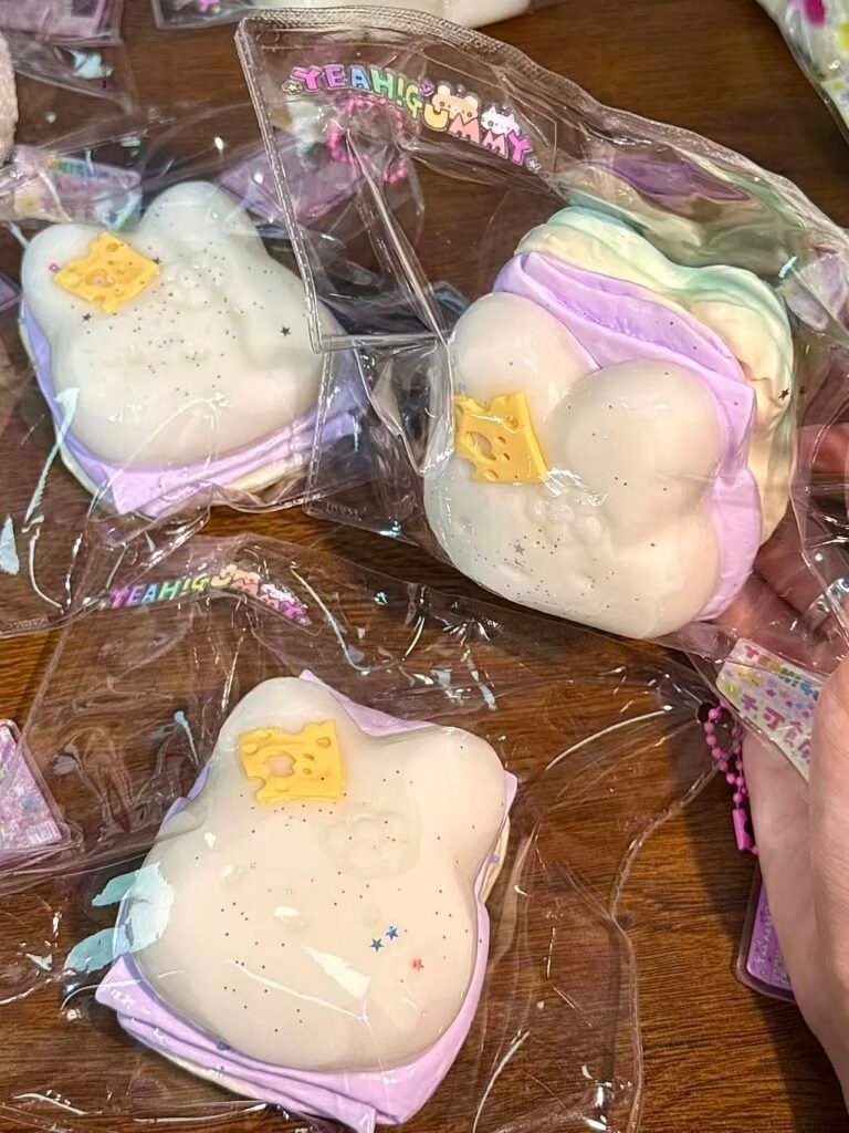 507015 YeahGummy Bunny Burger (Light Cream Texture Series) / YeahGummy捏捏 兔子汉堡（轻奶油触感系列）