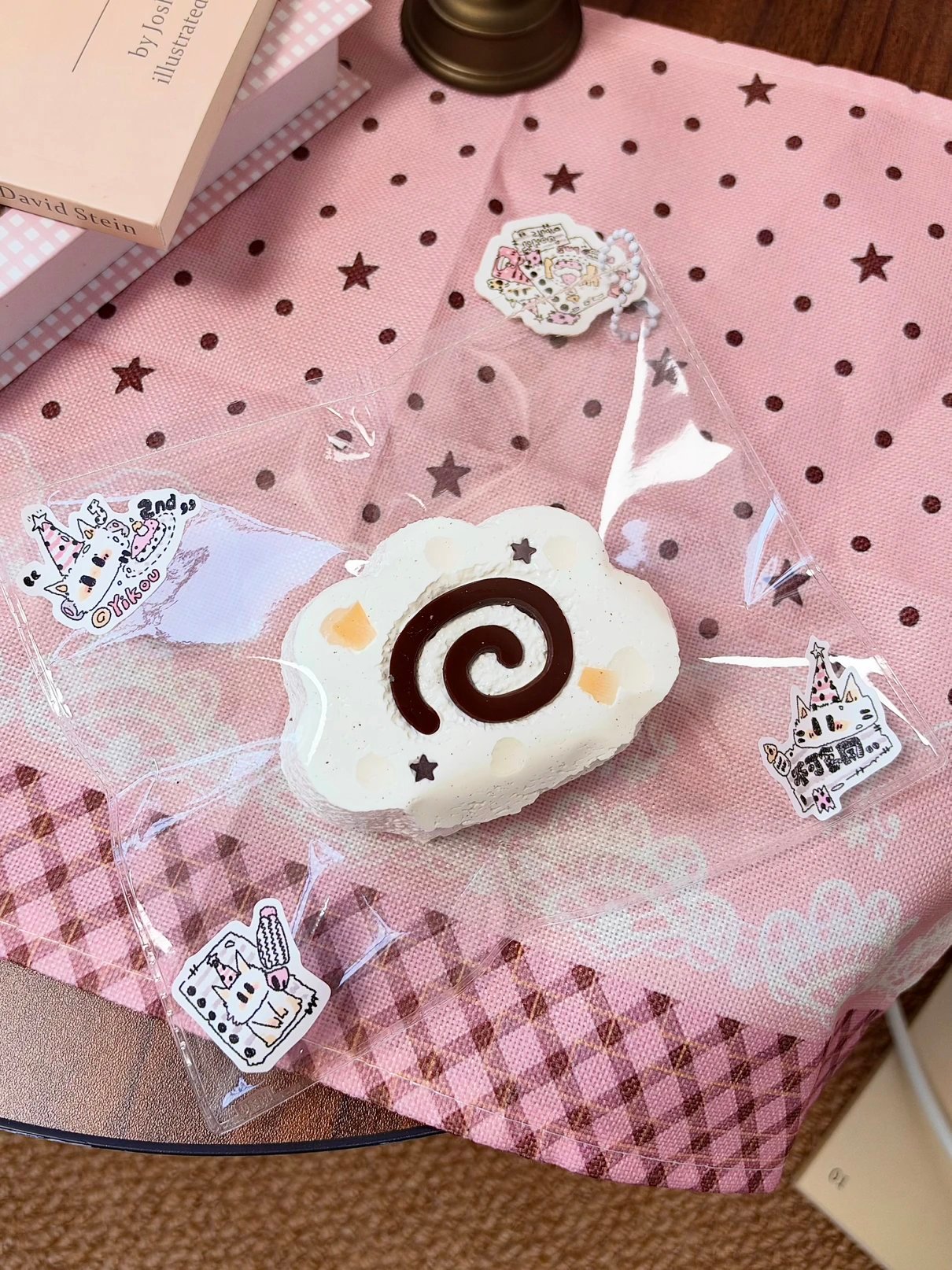 220049 Yi Q Jiang Coconut Cloud Fish Cake (Clay Texture Series) / 壹Q酱 椰子云朵鱼板(粘土泥触感系列)