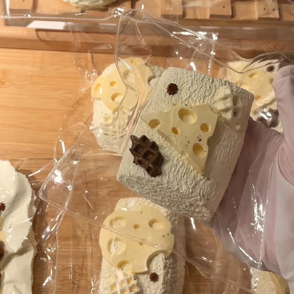 186034 Yumi Nian Nian Marshmallow (Oven-Baked Cream Clay Texture Series) / 芋米yumi 棉花糖（烤箱版奶油泥触感系列）