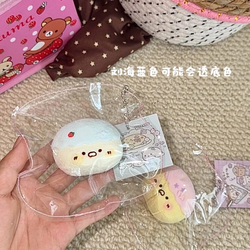 127049 YUTBAOO Blue Mini Bangs Doll (Hard Milk Candy Texture Series) / YUTBAOO 蓝色mini刘海娃娃（硬奶糖触感系列）