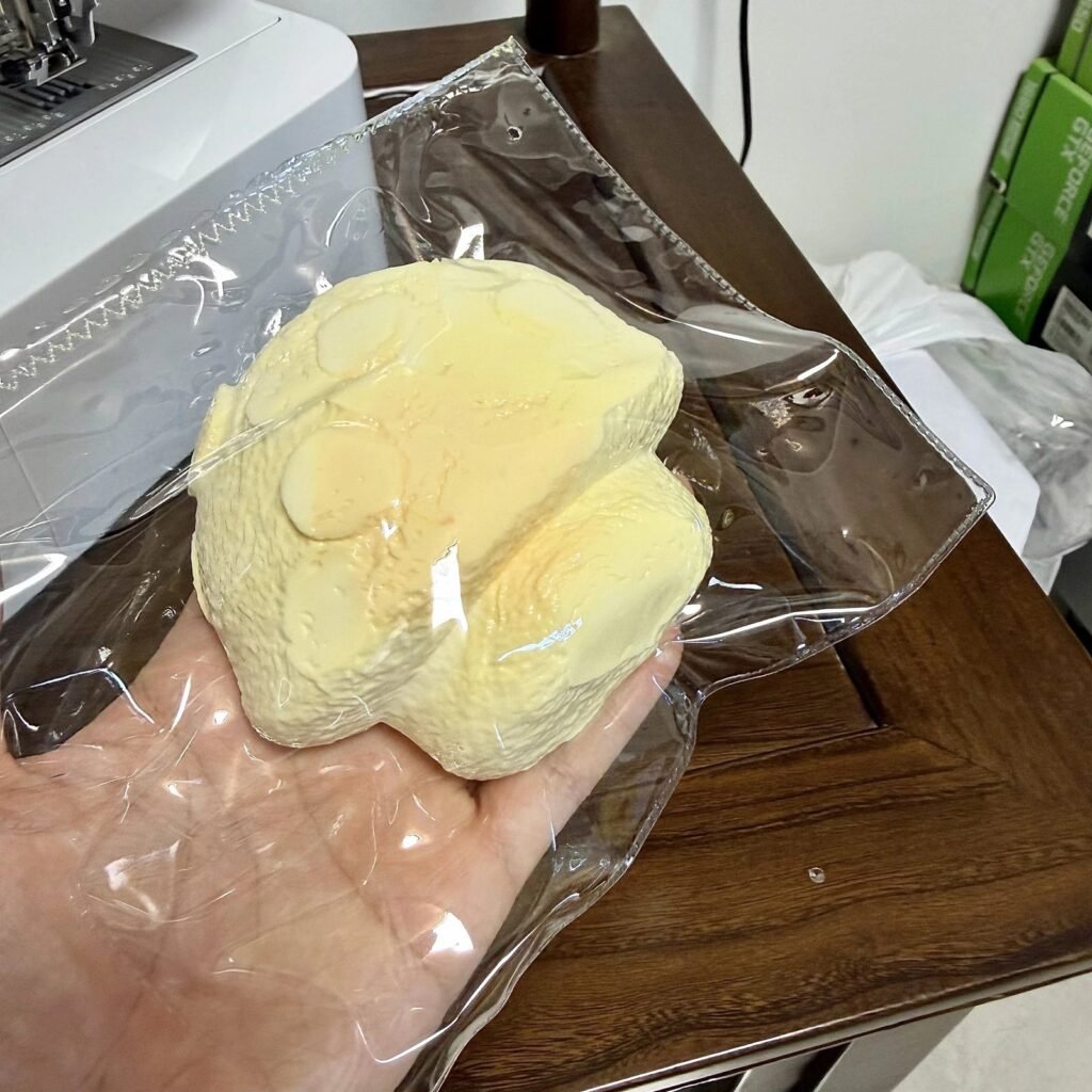 559086 Yuyu Squishy Soy Milk Mushroom - Cosmetic Defect (Ultra-Soft Slushy Watery Texture Series) / 钰钰的捏 豆乳色蘑菇(全瑕款)(变态软偏水烂泥感触感系列)