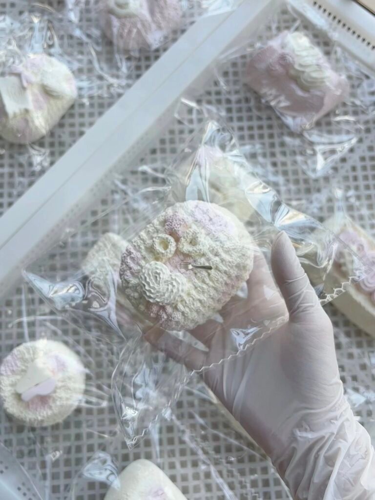 176022 YuzEss Knitted Senbei (Cream Clay Texture Series) / 小柚里物 针织仙贝（奶油泥触感系列）