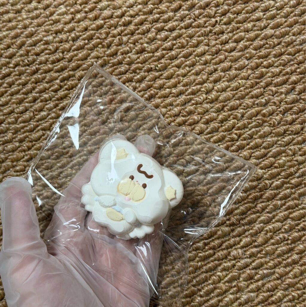 488005 Yuanyuan Fish Cake Angel Bear (Hard Milk Candy Texture Series) / 圆圆小鱼饼 天使熊(硬奶糖触感系列)