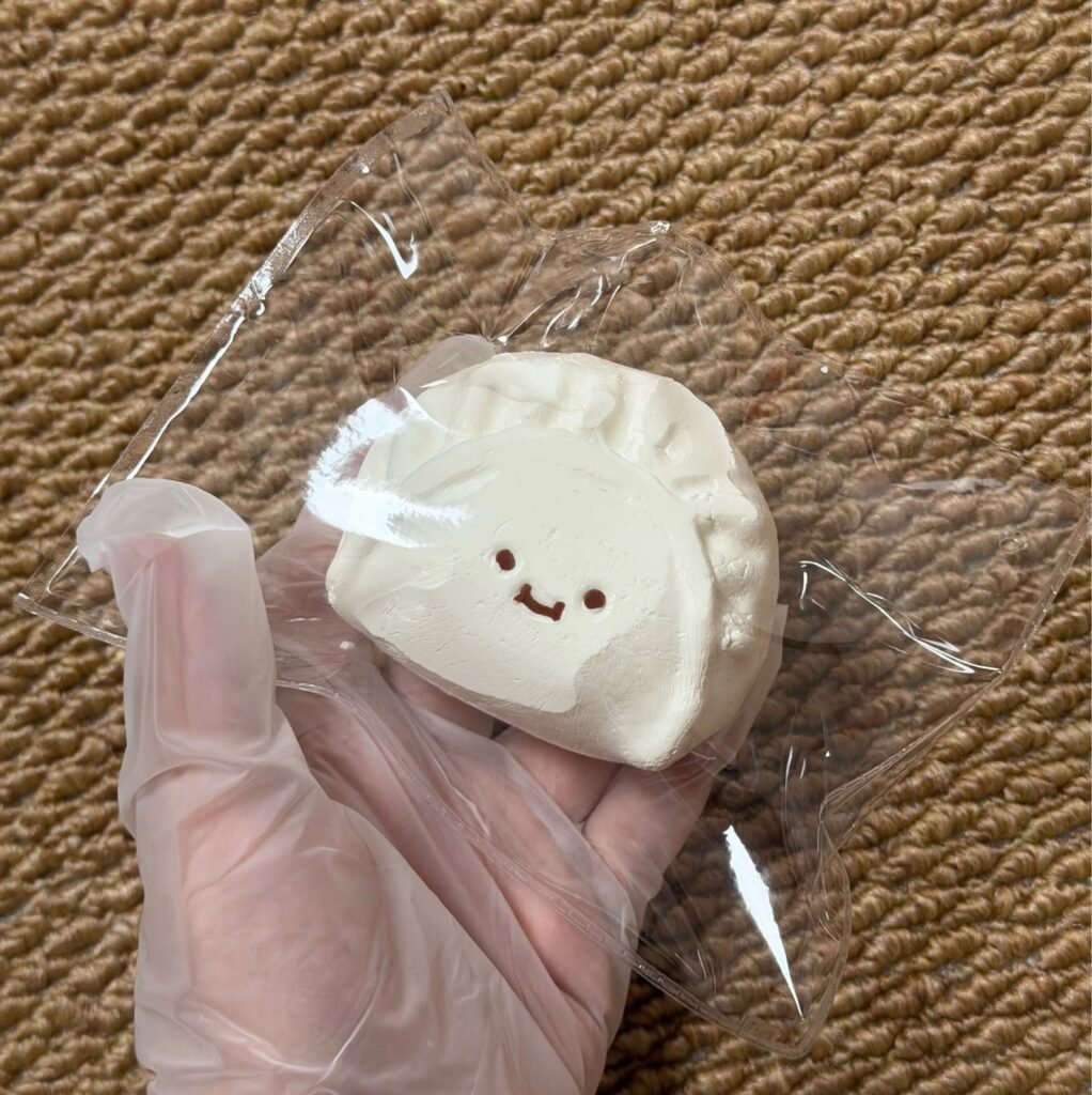 488007 Yuanyuan Fish Cake Dumpling (Hard Milk Candy Texture Series) / 圆圆小鱼饼 饺子（硬奶糖触感系列）