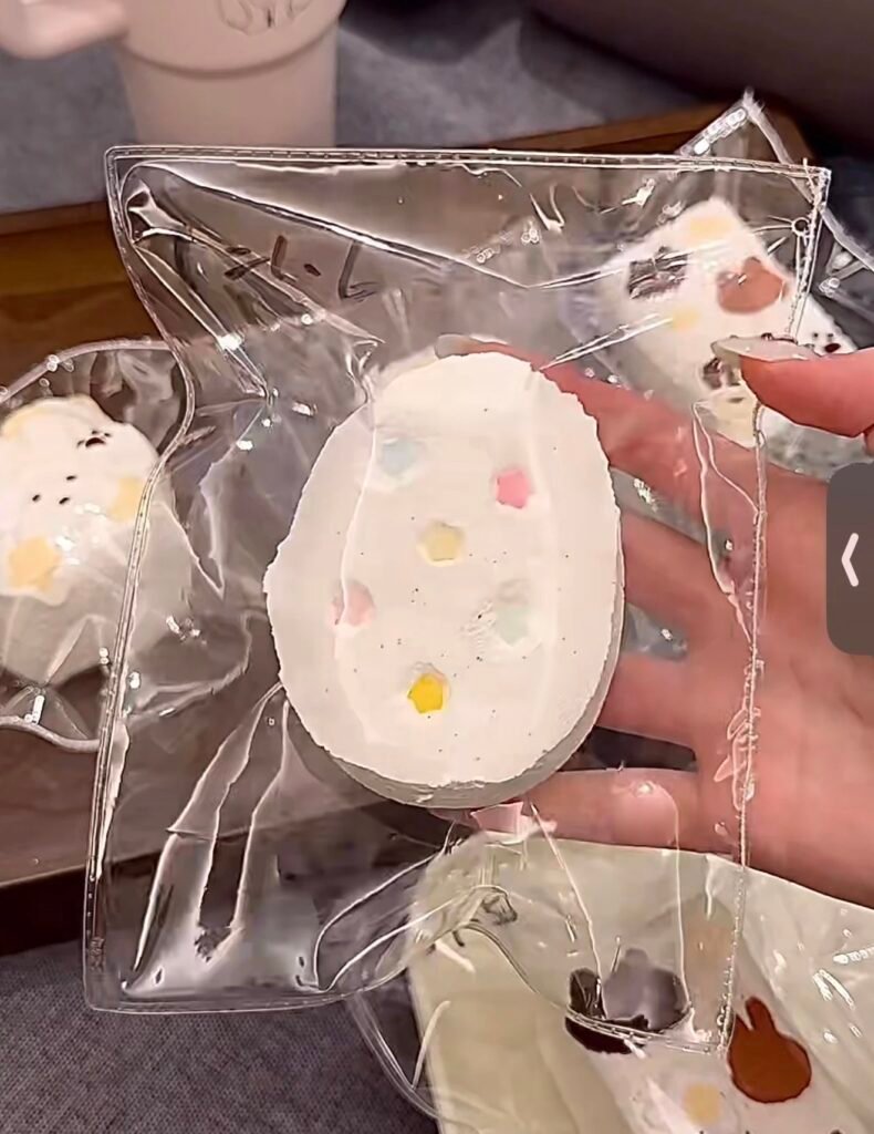 448000 Zhidanfan Nie Star Candy Bean Senbei (Wet Glutinous Clay Texture Series) / 吱蛋饭nie. 星星糖豆仙贝（湿糯泥触感系列）