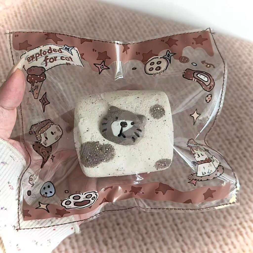 350015 Zhaomao Studio Cat Marshmallow / 炸毛studio 猫咪棉花糖