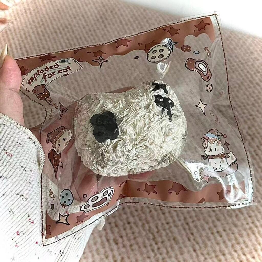350021 Zhaomao Studio Fuzzy Cat Head / 炸毛studio 毛茸茸猫头