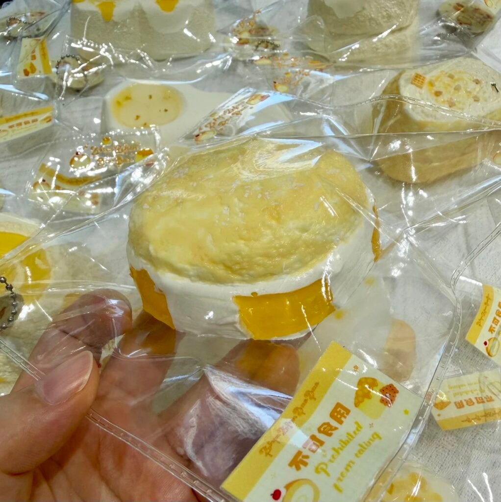 540002 Zhenzhen Baobao Cream-Filled Bun (Dry Cheese Clay Texture Series) / 蓁蓁饱饱 夹心奶油包（干酪泥触感系列）