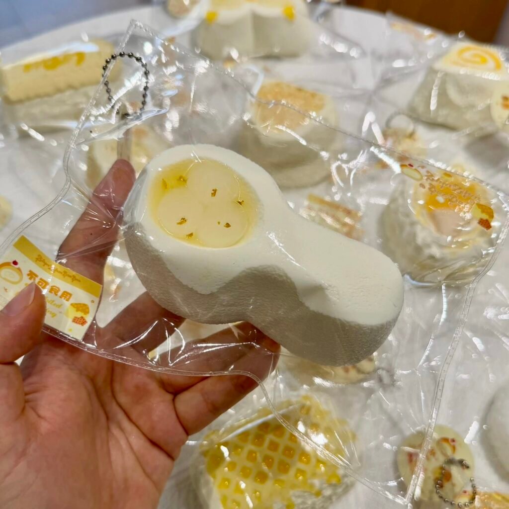 540009 Zhenzhen Baobao Spoonful of Osmanthus Dumplings (Dry Cheese Clay Texture Series) / 蓁蓁饱饱 一勺桂花小丸子（干酪泥触感系列）